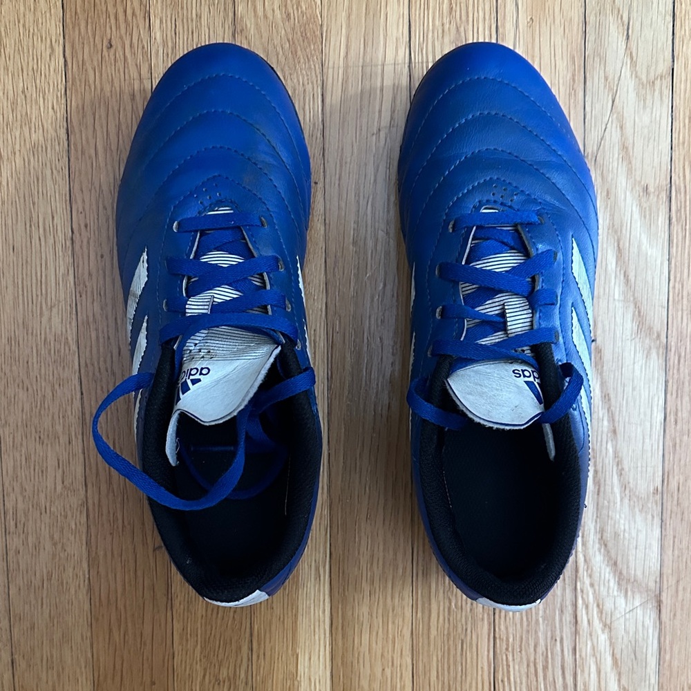 Adidas Youth 3Y Blue Soccer Cleats